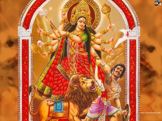 Navratri Wallpapers / Maa Durga Wallpapers - Hind Utsav