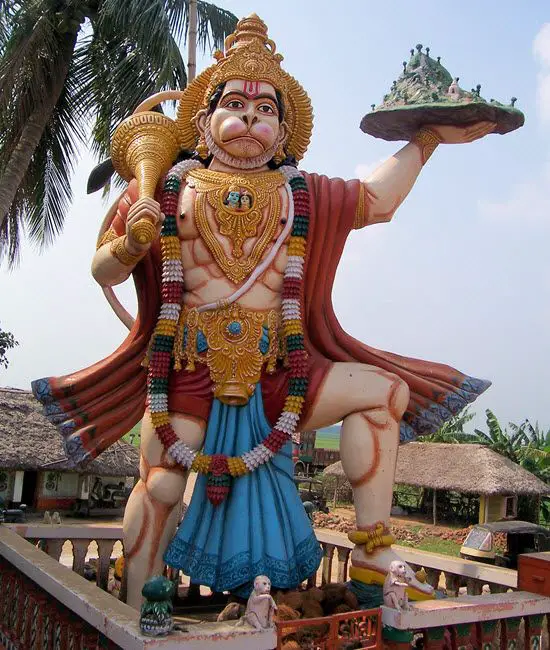 Lord Hanuman moved an entire Mountain to heal Laxman