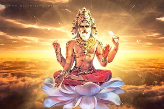 Lord Brahma Image
