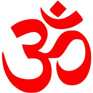 Hindu symbol Om