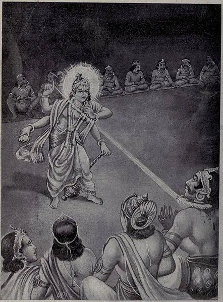 Lord Vishnu Rahu