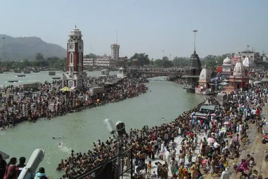 Makar Sankranti bath in holy river