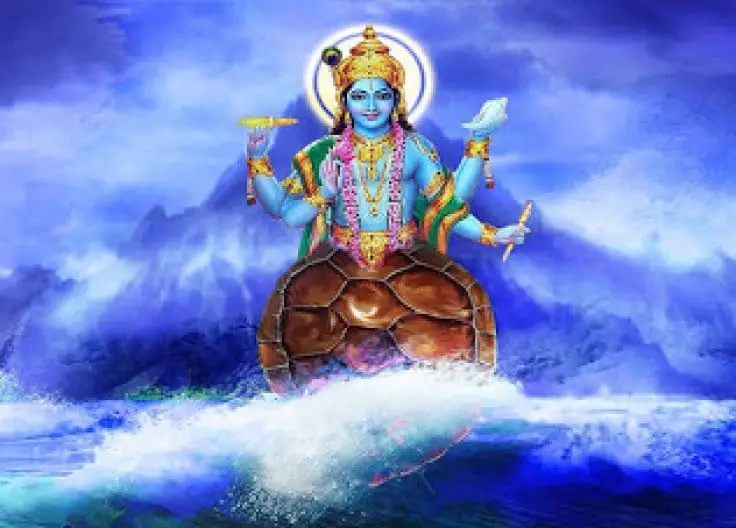 Lord Vishnu Kurma Avatar