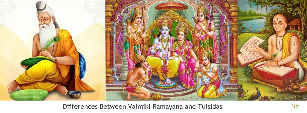 Differences Between Valmiki Ramayana and Tulsidas Ramcharitmanas